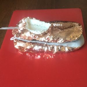 Xhilaration Bling Slipper Socks (can fit ladies)